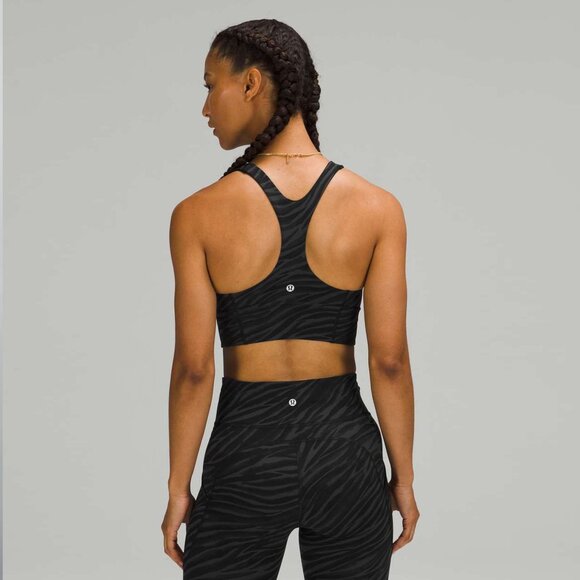 LULULEMON Wunder Train Long-Line Bra Size 6 Medium Support, C/D Cups - Picture 2 of 9